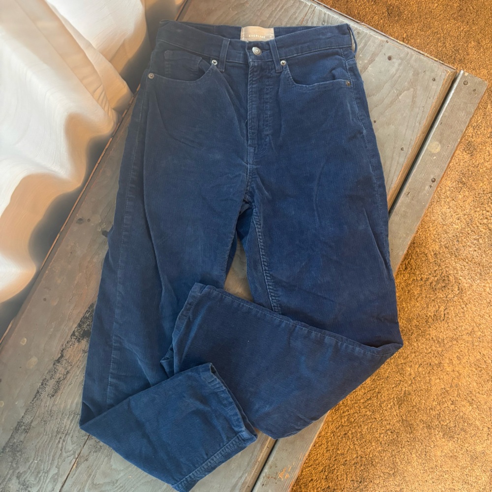 Everlane baby cord cheeky crop corduroy pants | size 25